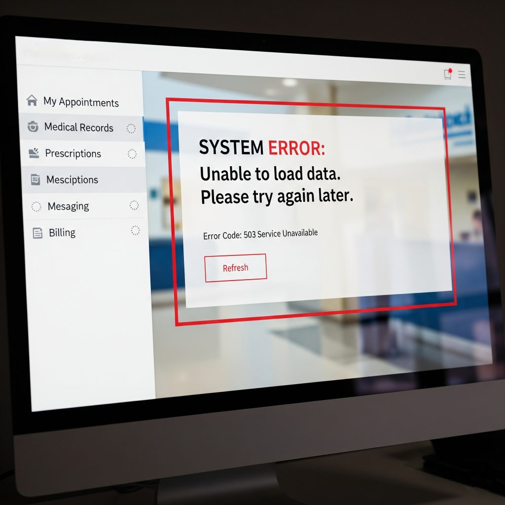 Menu-driven-healthcare-portal